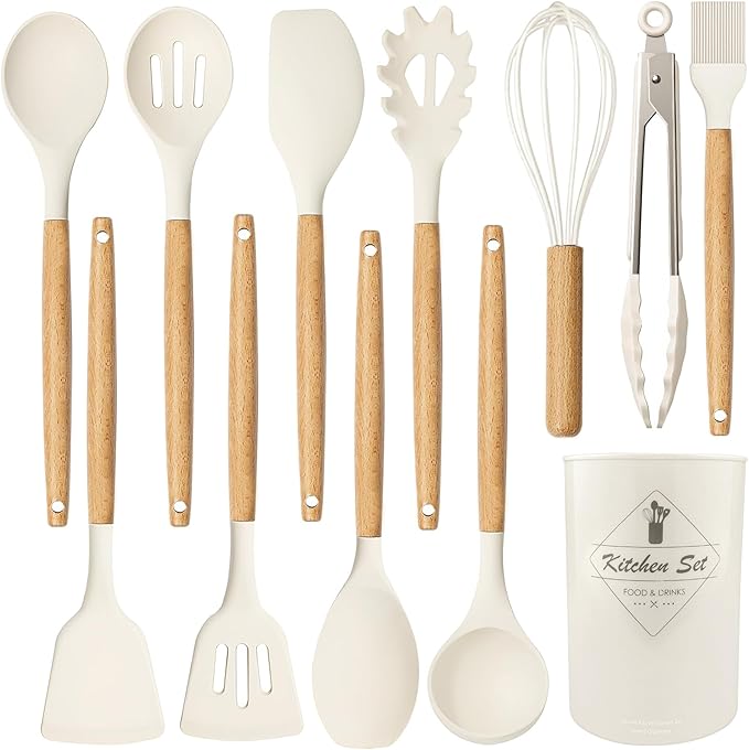 12 Pcs Silicone Kitchen Utensils Set