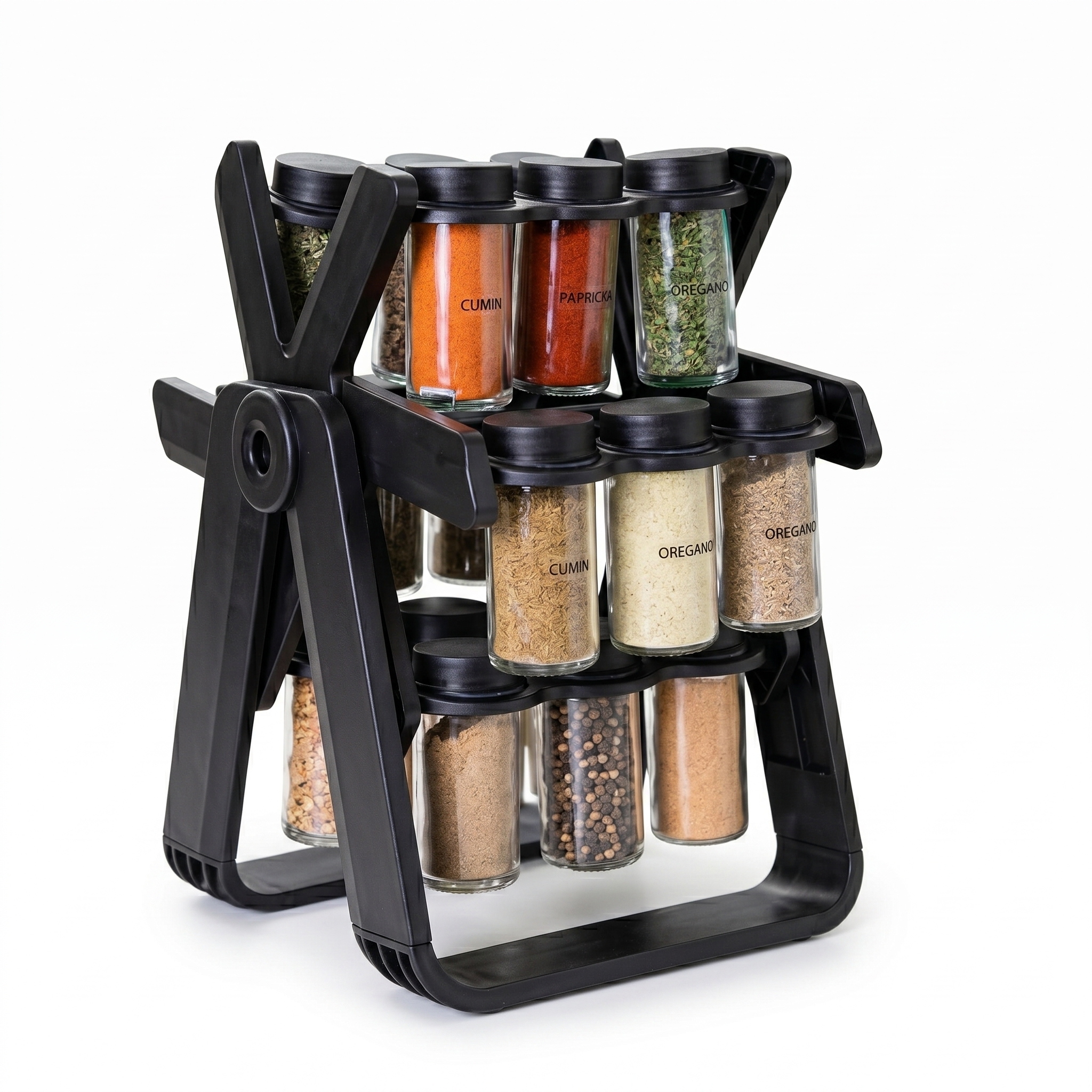 18 Jar Rotating Spice Rack