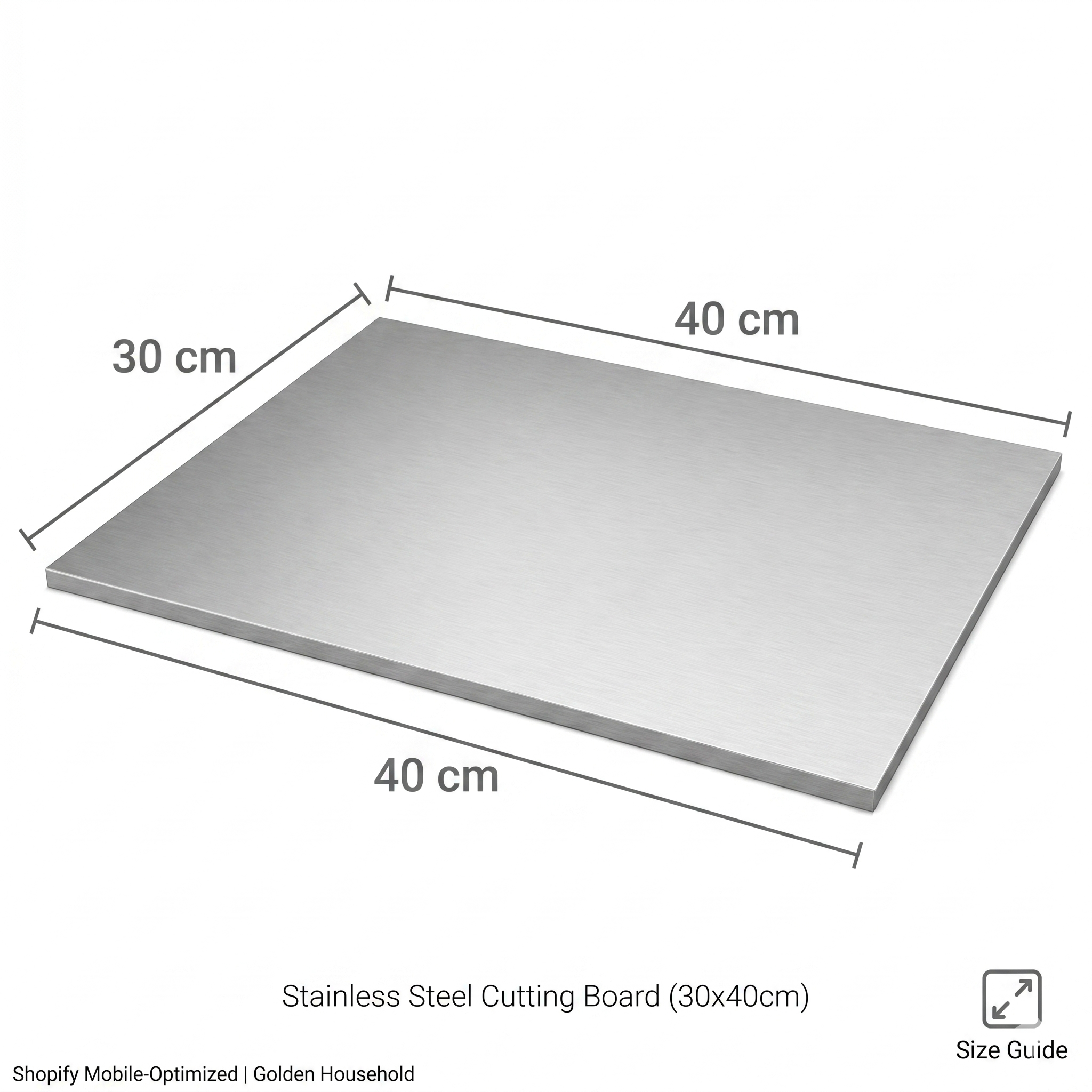 Stainless Steel Cutting Board
