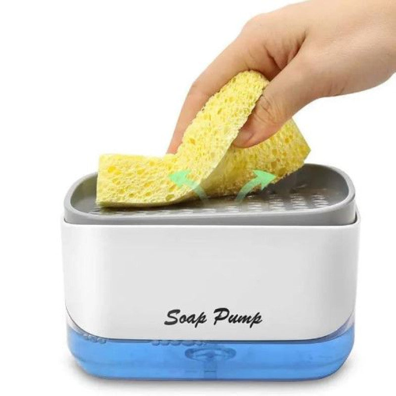 Soap Dispenser with Sponge Holder