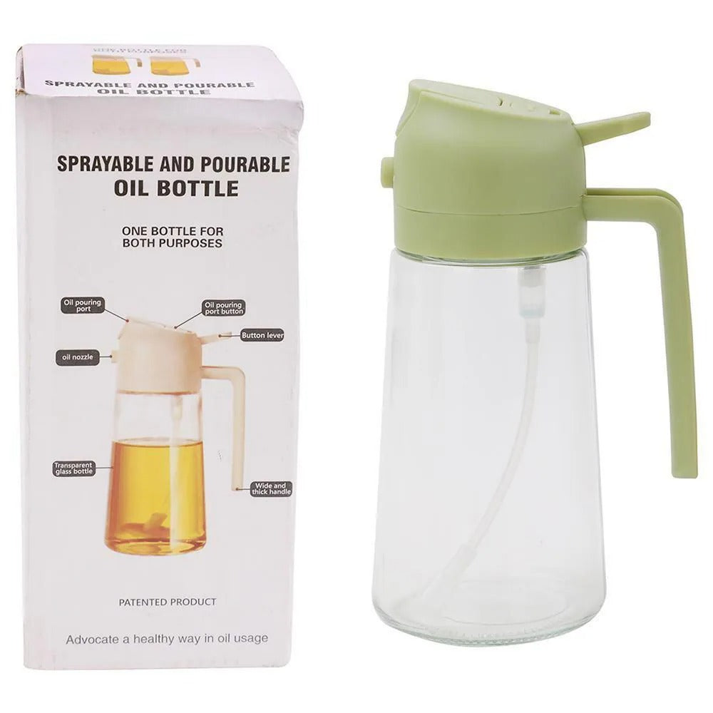 2 in 1 Oil Spray Bottle