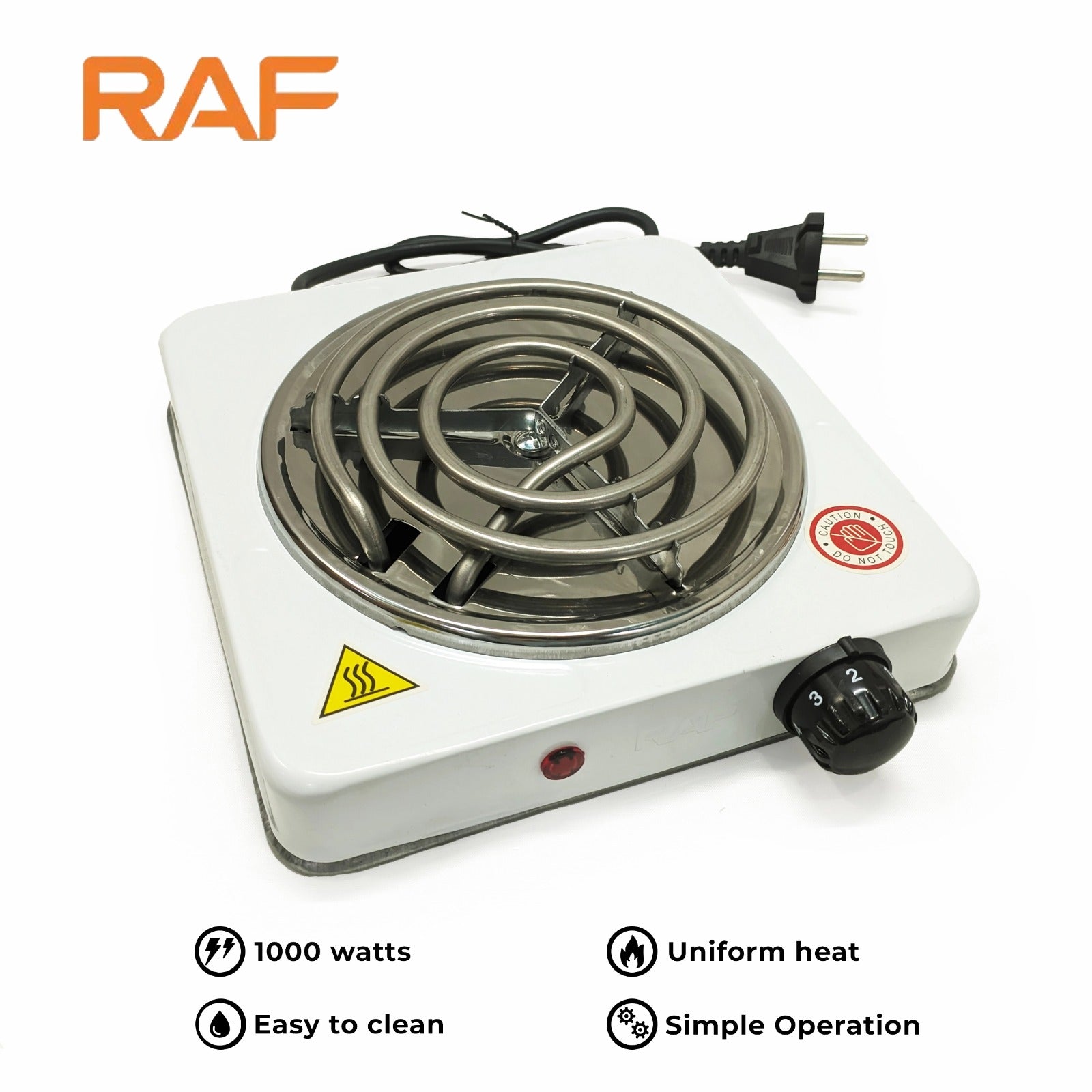 Portable Electric Stove 1000W Open Coil Hot Plate