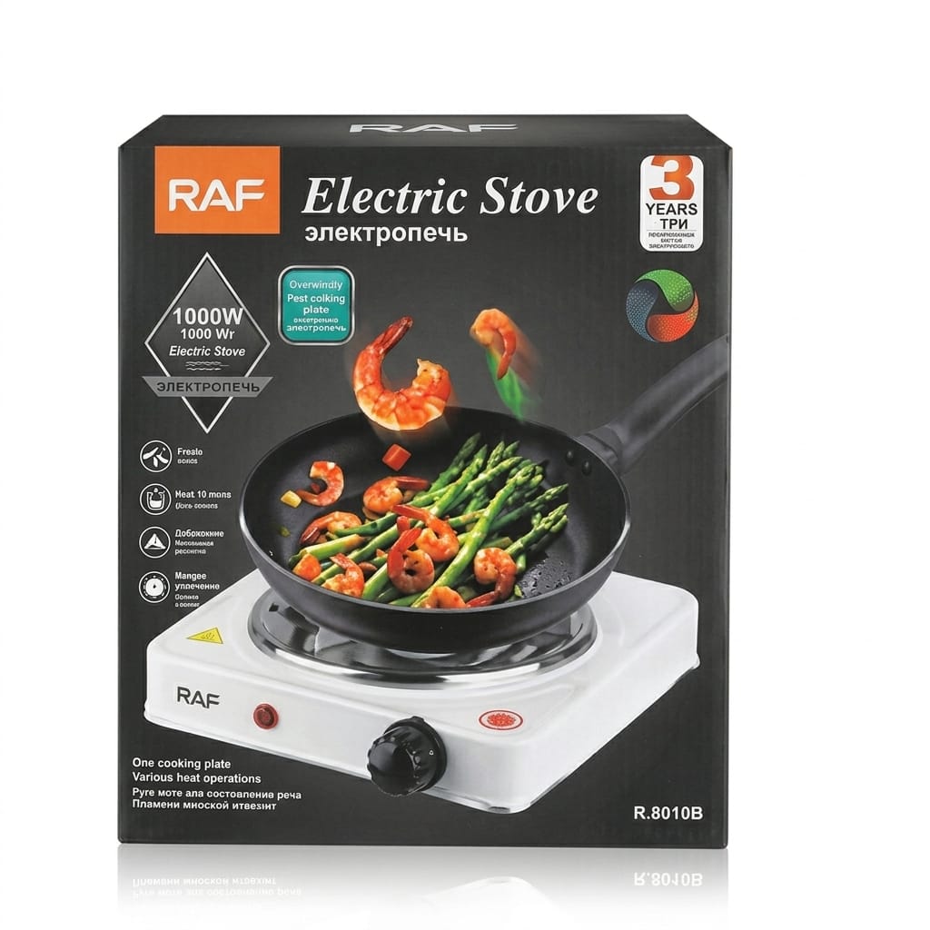 Portable Electric Stove 1000W Open Coil Hot Plate